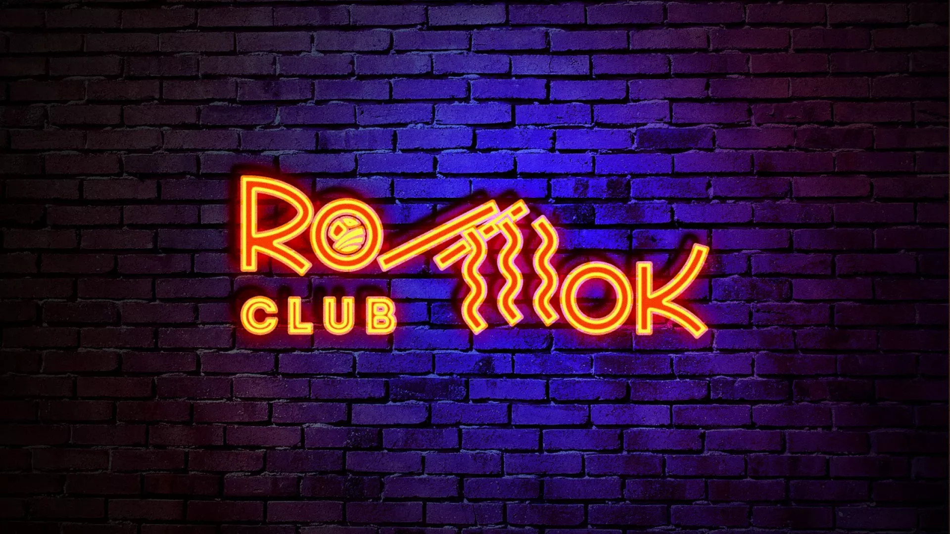 Разработка интерьерной вывески суши-бара «Roll Wok Club» в Почепе